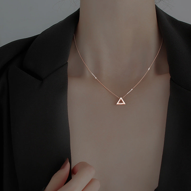 For Friend - My Badass Tribe Triangle Necklace