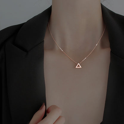 For Friend - My Badass Tribe Triangle Necklace