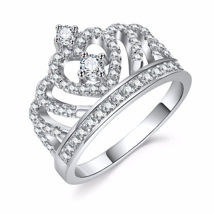 S925 Crown Ring