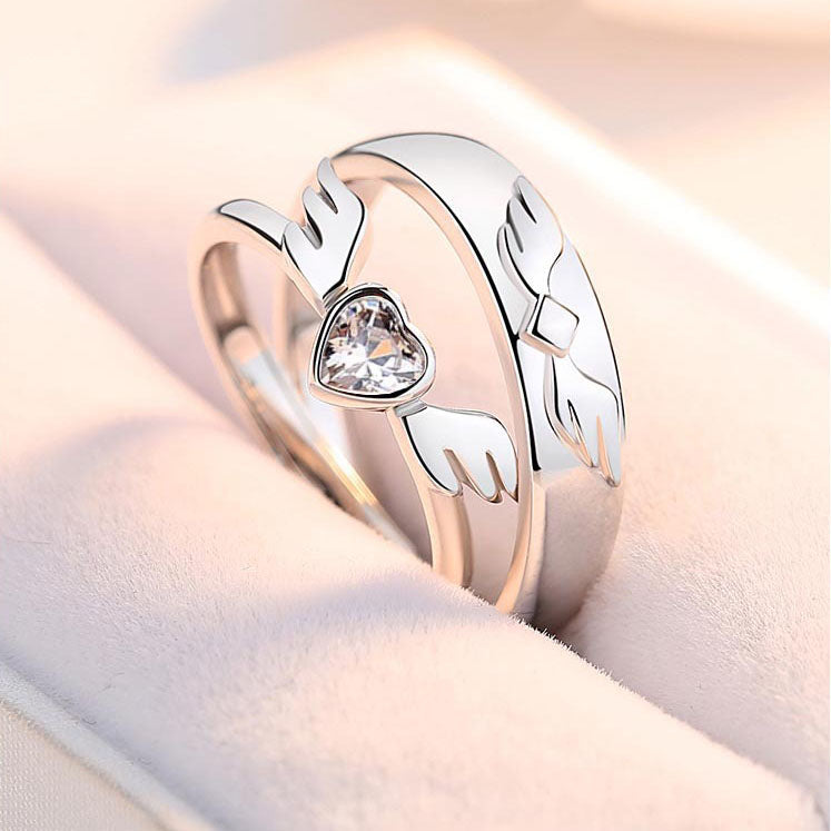 S925 Angel Wings Ring