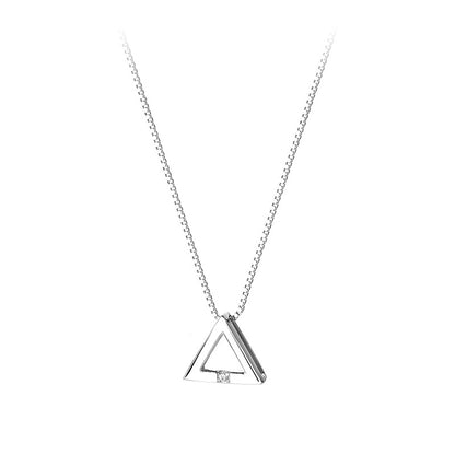 For Friend - My Badass Tribe Triangle Necklace