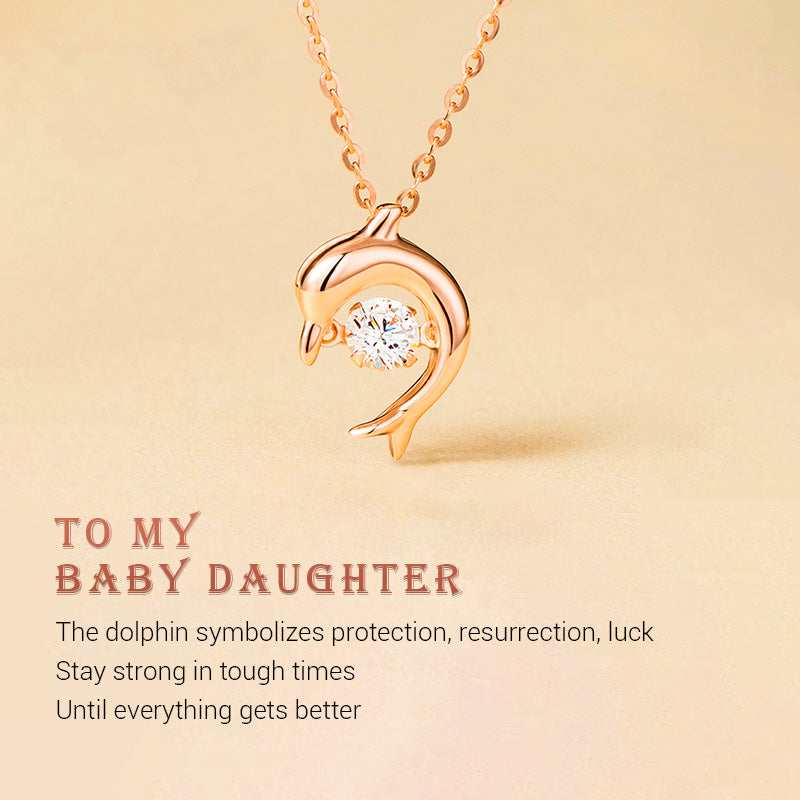 S925  Dolphin necklace