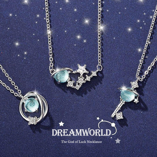 S925 DREAMWORLD Planet Necklace