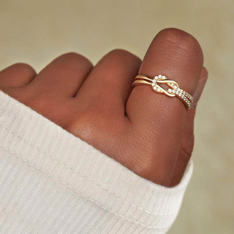 S925 Everlasting Friendship RING