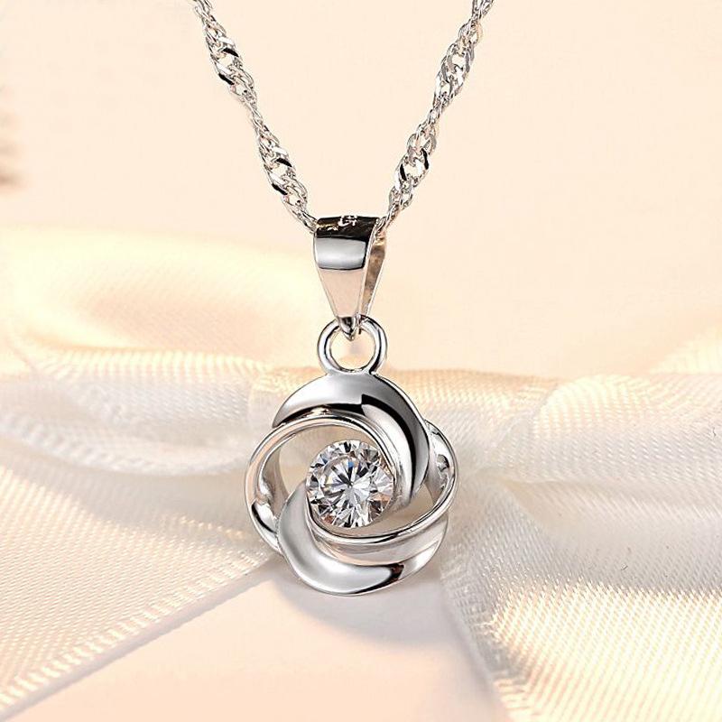 S925 Four-leaf Clover Necklace